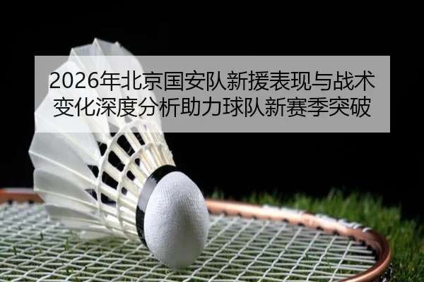 2026年北京国安队新援表现与战术变化深度分析助力球队新赛季突破